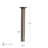 Isola Adjustable Table Leg