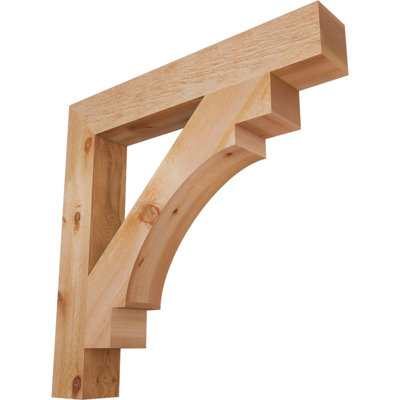 H 6'' W x 40'' D Wood Bracket / Corbel
