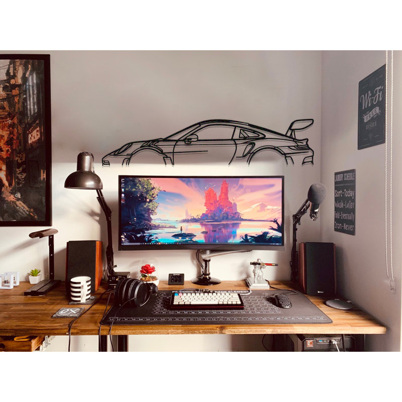 No Frame Print on Metal, 49" H x 11" W