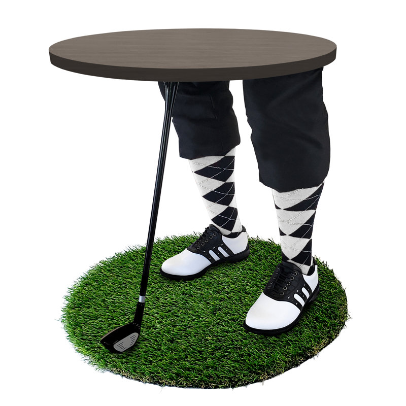 Table de bout abstraite, Argent
