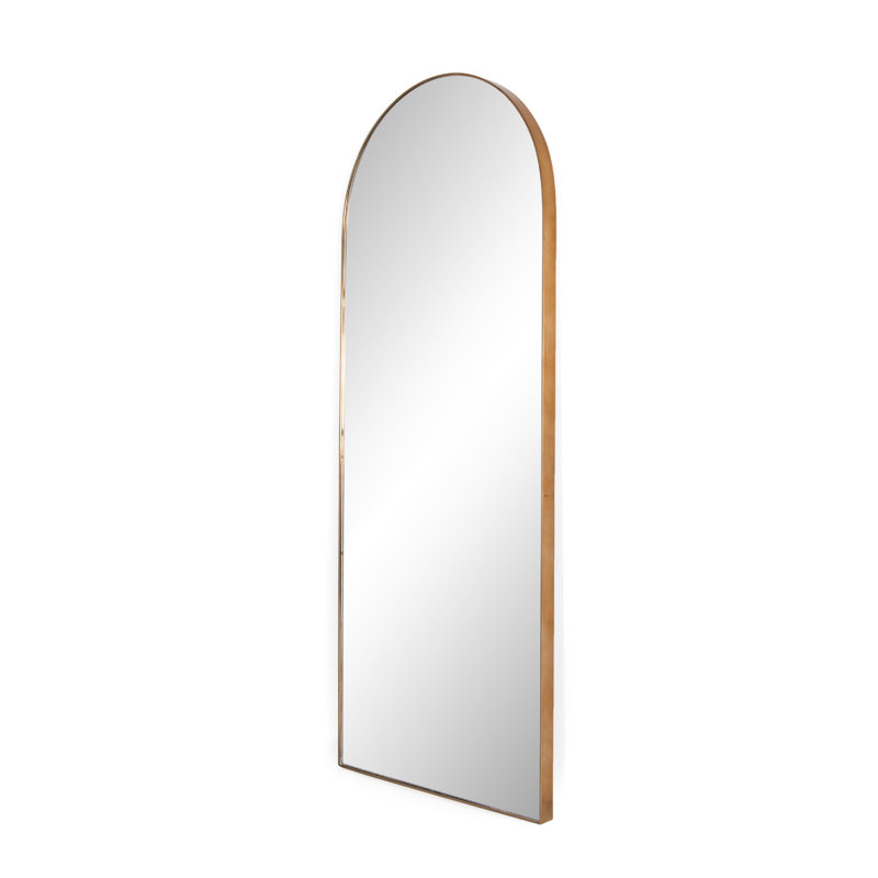 Georgina Arch Metal Mirror, Rose Gold