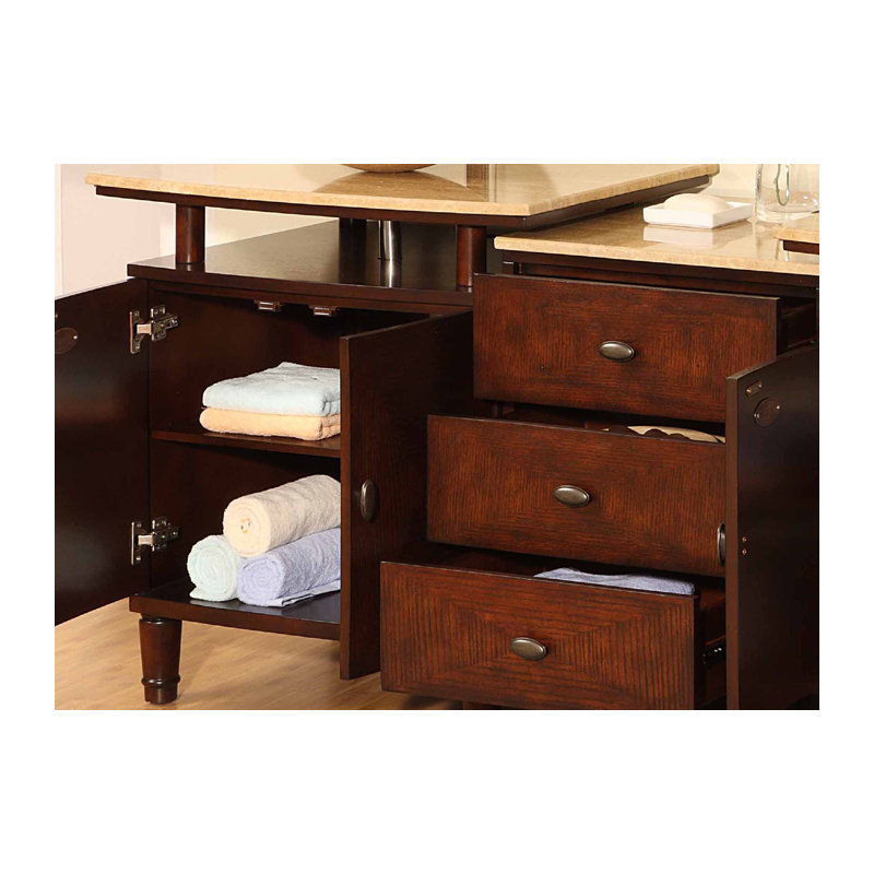 Ensemble de meuble-lavabo double 73 po Rozier