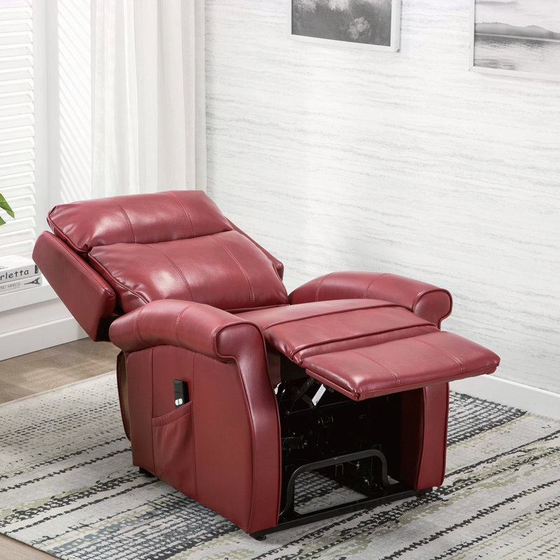 Fauteuil relevable Landis, Rouge