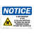 Osha Notice X-Ray Radiation in Use If You Sign with Symbol-79168491
