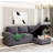 Nyxton Upholstered U-Shaped Sectional Reversible