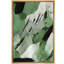 «Green Modern Rustic Abstract Room Decor», impression sur toile encadrée-109881762-109881763
