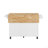Kitchen Island With Drop Leaf Countertop, Rolling Kitchen Island Cart , Barn Door Kitchen Island Table With Storage Cabinet And Tower Rack, Island Table On Wheels For Kitchen-958897992