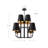Tindra 8 - Light Dimmable Chandelier-66310490
