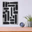 «Shuffle IV» par Regina Moore, art mural en métal-2074912416