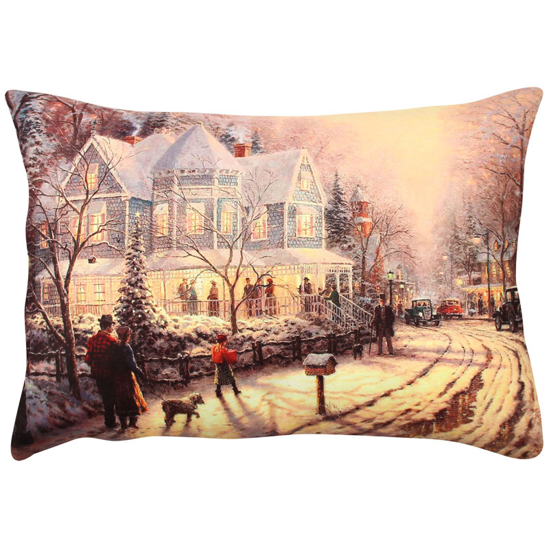 Housse et insert de coussin rectangulaire intérieur / extérieur Bonneau