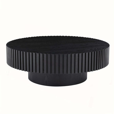 35.43'' Nesting Round Wood Coffee Table