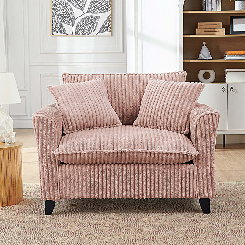 Fauteuil Lazy, Rose