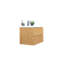 Base de meuble-lavabo simple 30 po fixée au mur seulement-57912230