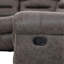 Ensemble de salon inclinable en similicuir 6 pièces Classic-101798211