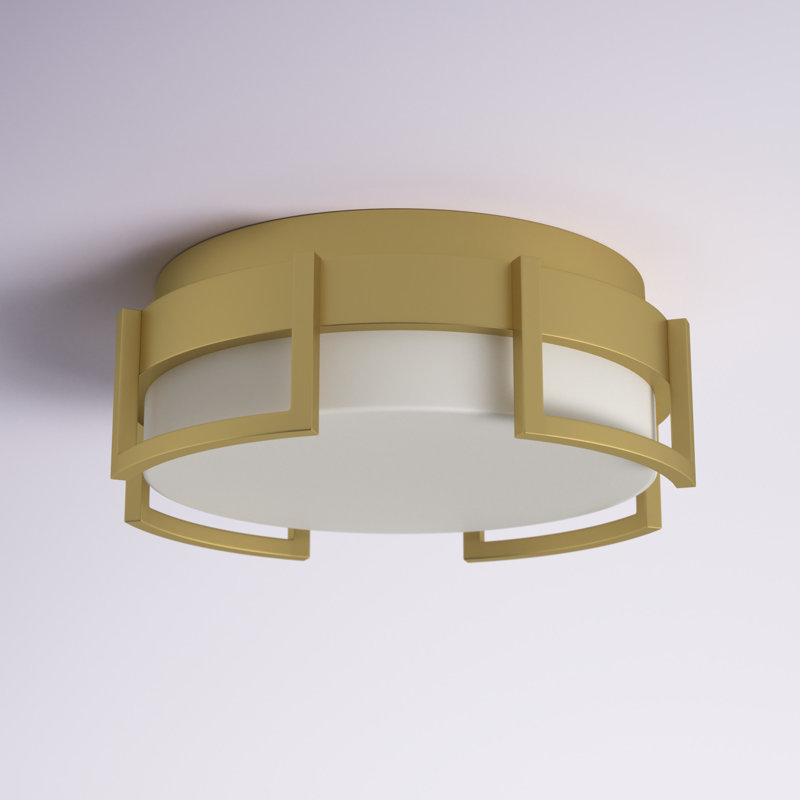 Freddie Glass LED Flush Mount