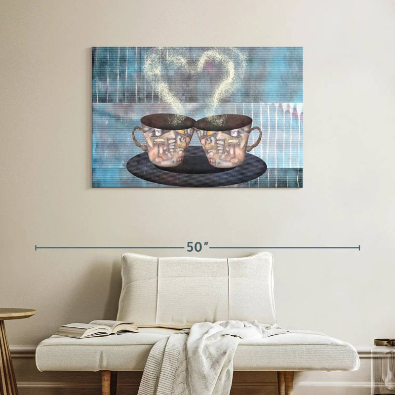 Yarlin Coffee For Two, 26" H x 39" W
