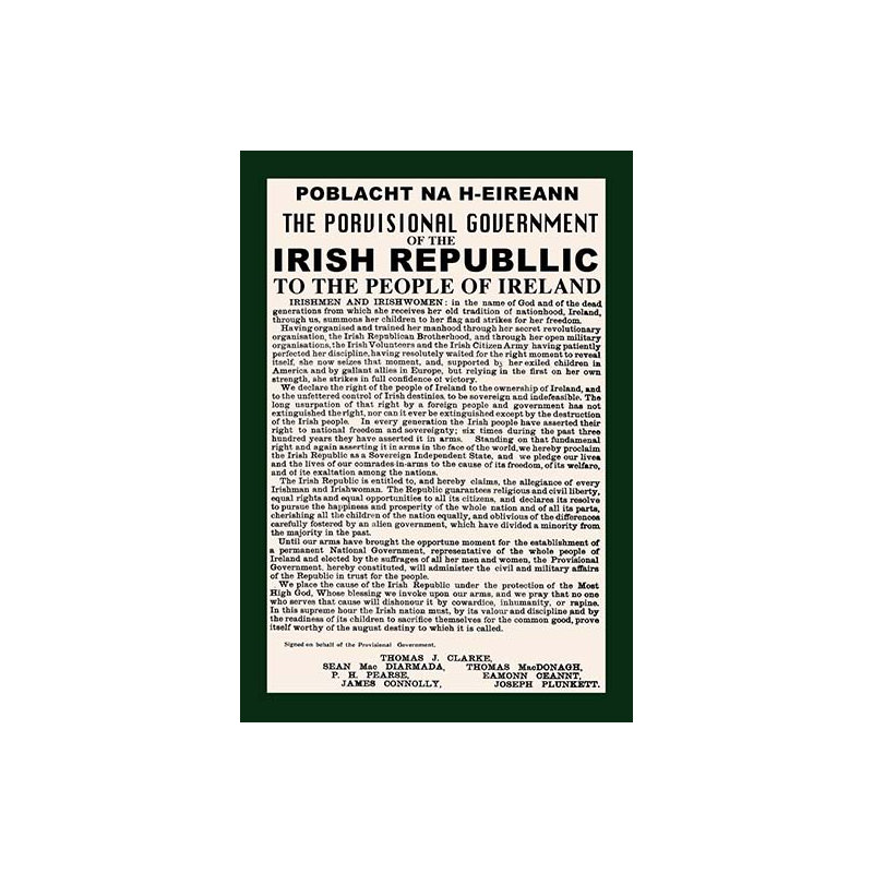 "irish république" , art textuel