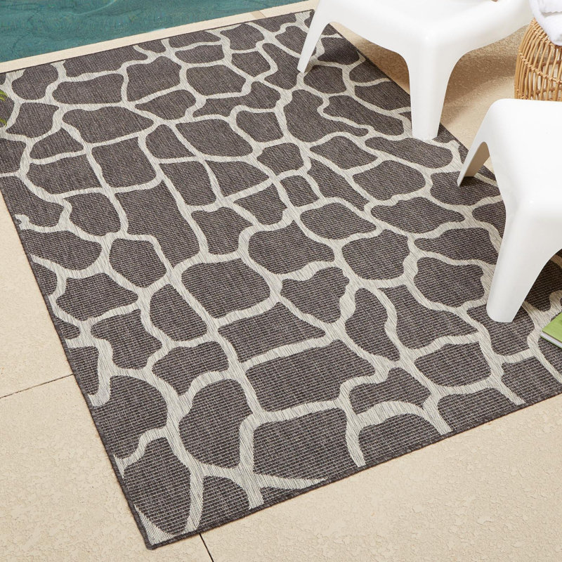 Munn Animal Print Indoor / Outdoor Rug, Rectangle 9' x 12'