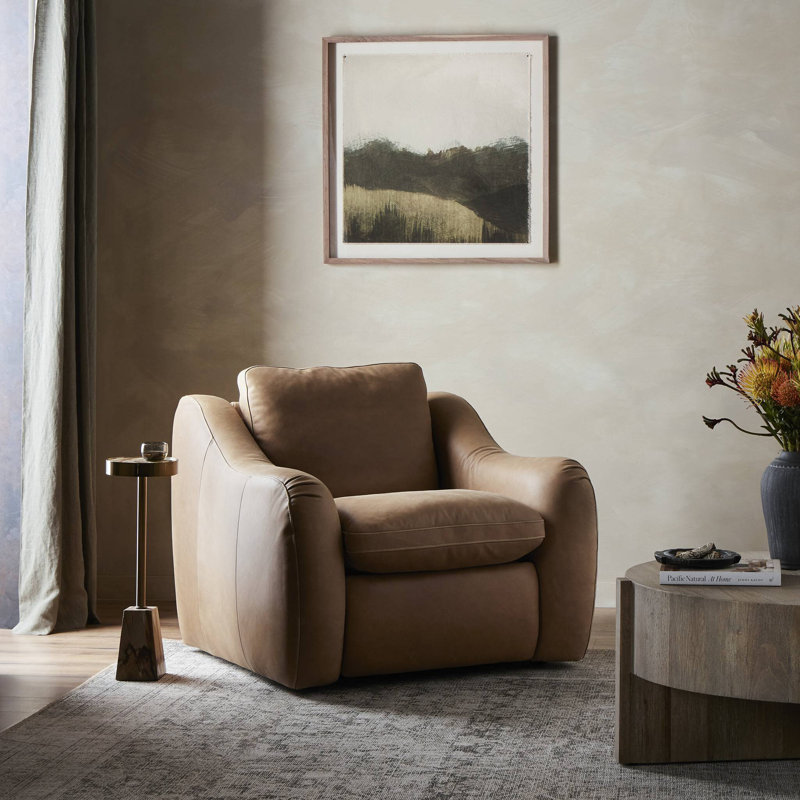 Crawford Power Recliner-Palermo Drift, Palermo Drift Leather