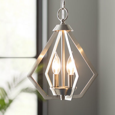 Luminaire suspendu géométrique 2 lumières Buckeys