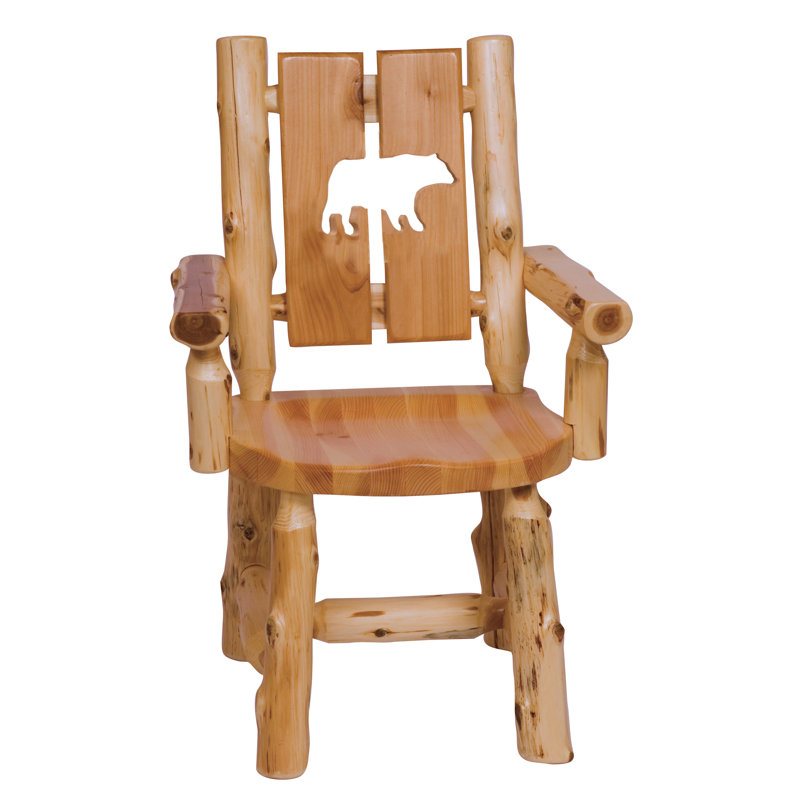 Fauteuil en cèdre Fireside Lodge, Ours, Coffee