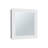 Medicine Cabinet With Mirror Door 20.5" High Cabinet Organizer With Two Interior Shelves For Bathroom, Kitchen, Mudroom-220009428