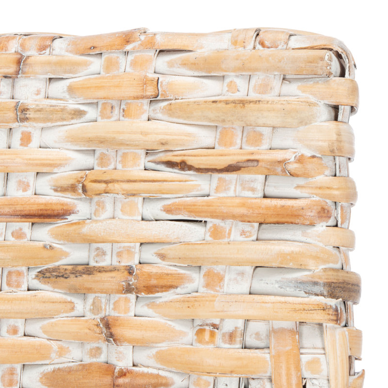 Chaise d'appoint Aldiana, Blanc naturel délavé