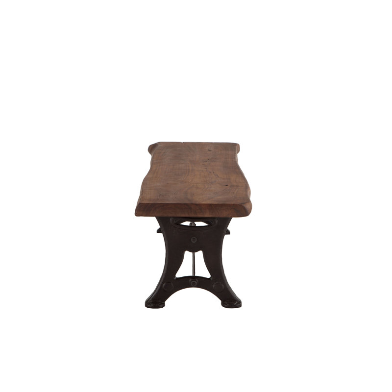 Organic Forge Solid Wood Dining Bench