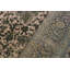 Tapis oriental ivoire / vert en laine noué à la main de 8 pi x 11 pi Dixon