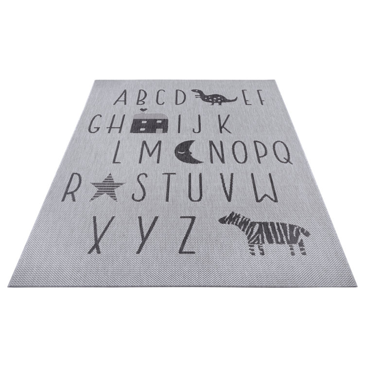 Alvaro Flatweave Grey Rug