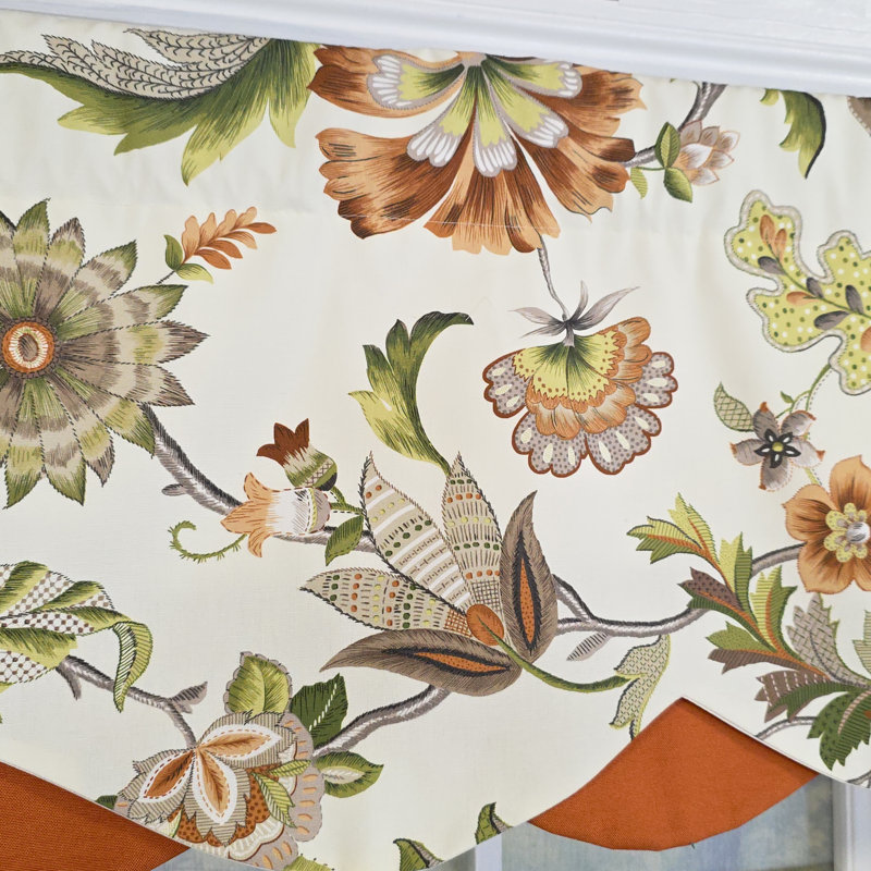 Zanzibar Petticoat Valance, Orange