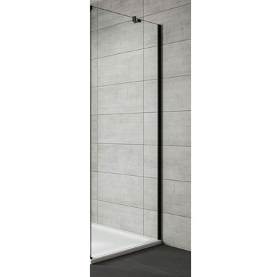 Semi-Frameless Fixed Glass Panel with Clear Glass