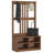 Hall Tree Acacia Wood Finish Solid Pine Wood, Engineered Wood-604996847
