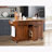 Cavid Solid Wood Top Kitchen Cart-1965903366