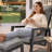 Preben Adjustable Aluminum Patio Lounge Chair with Cushions and Ottoman-315001855