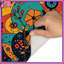 Tapis de bain rétro floral-129087021