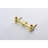 Bathroom Faucet Wall Mounted In Gold - Construction, Drip- Cartridge, Attractive Look Mount Operation, Sleek Profile, Rust- Surface-121613358