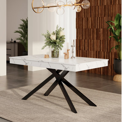 180 cm Extendable Rectangular Dining Table