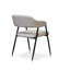 Chaise avec accoudoirs rembourrée Charneco-32928284