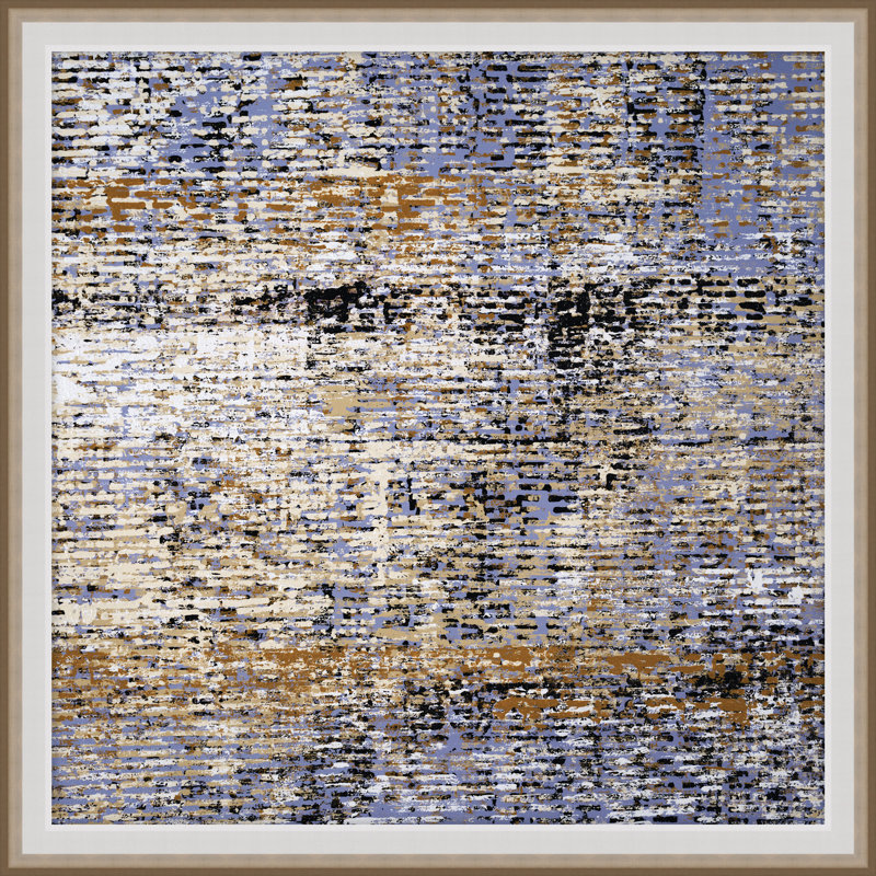 Static Sky 2 Print, 25" H x 25" W x 2" D