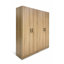 Armoire de rangement polyvalente en chêne Modex (ensemble de 2 pièces)-130480512-130480515
