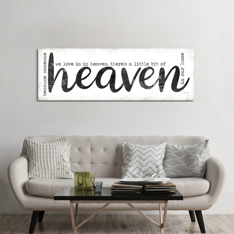 Heaven In Our Home by Marla Rae - Panoramic Print on Canvas, 182.88 cm H x 60.96 cm W, Wrapped Canvas