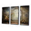 Haunt Floral Gothic Windows I - Floral Wall Art mural-1870241123-1870241127