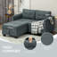 Semmie 2 Seater Sofa & Chaise-409454042