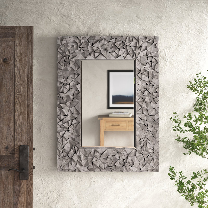Hartzler Solid Wood Mirror, 48" x 36"