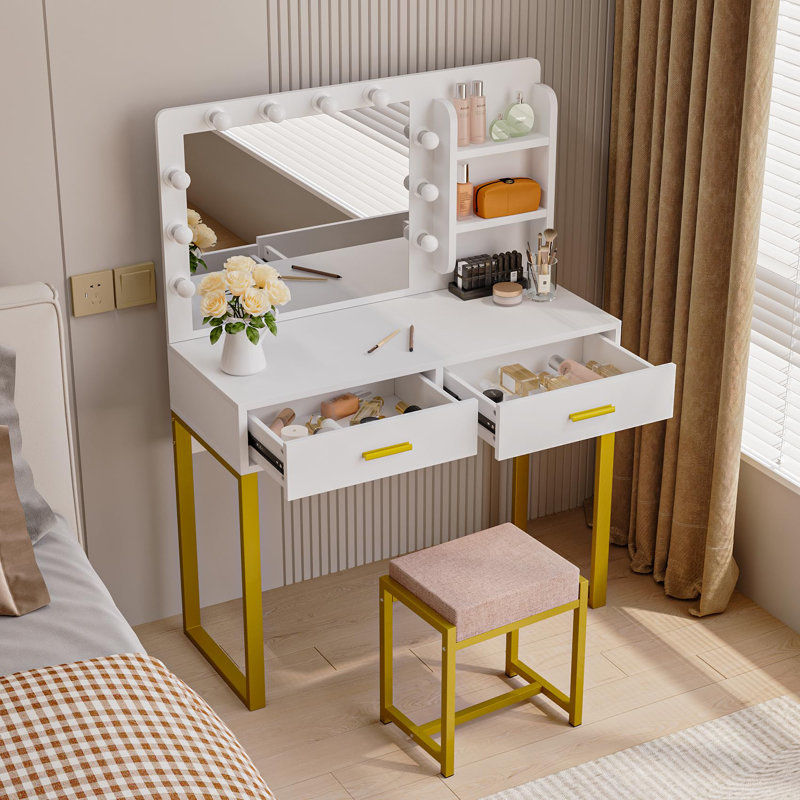Coiffeuse Salita, White