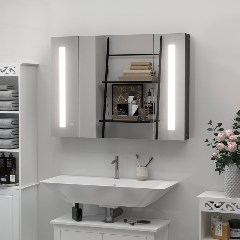 Armoire à pharmacie 35,5 W 25,5 H
