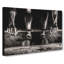 Body Building Weights - Wrapped Canvas-55362819