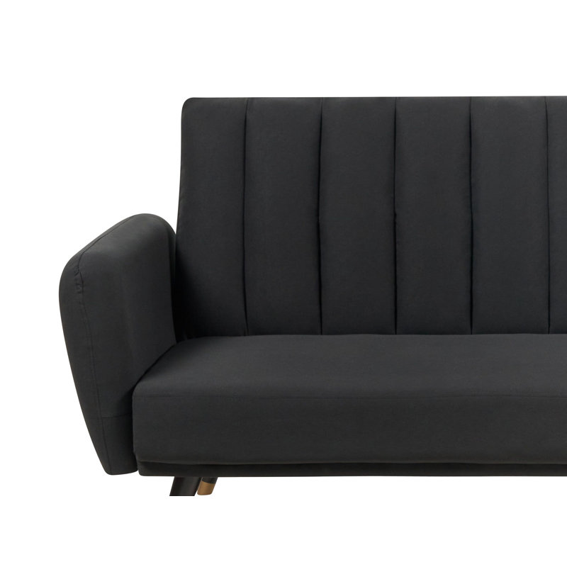Nelsonia 3 Seater Sofa Bed, Black 