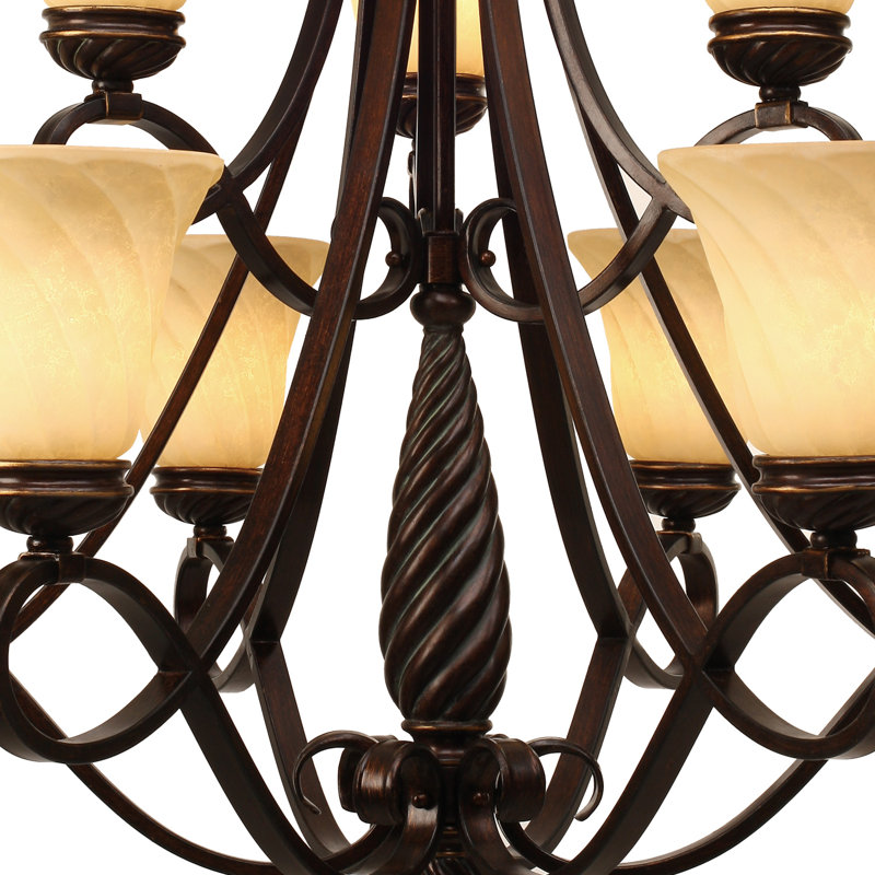 Lustre à plusieurs niveaux Rosalinda
